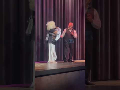 Betsy Bruce Osmun as Dolly Parton & Kenny Rogers in Lip Sync Benefit