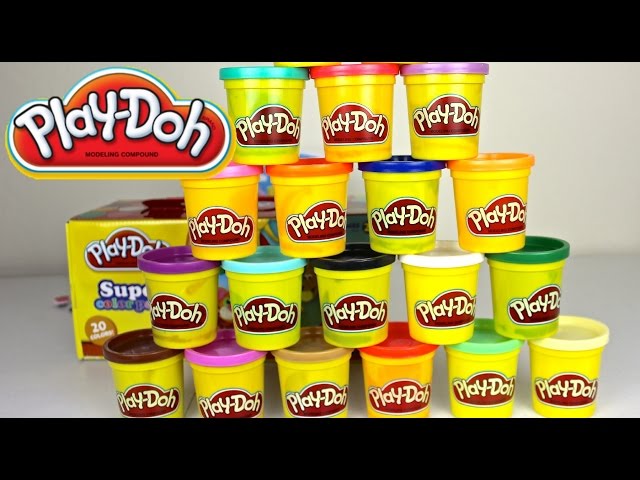 Vídeo relacionado con Play-Doh Pack de 4 Colores clásicos, Botes de 85 Gramos