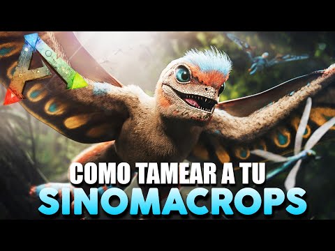 HOW TO TAME YOUR SINOMACROPS - LOST ISLAND - English Guide - Ark: Survival Evolved - RalfManHD