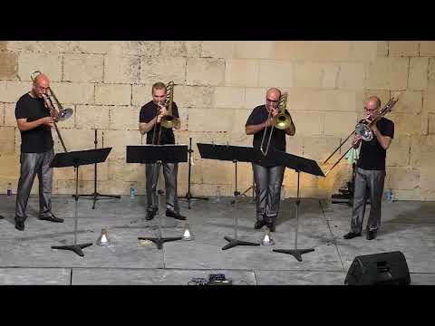 01.-Trombone Quartet - 1822: Rossini's Visit To Beethoven de Daniel Schnyder / 1º mov.