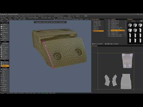 Photo - UV Path Tool | Retopo અને UV Mapping ટૂલ્સ - 3DCoat