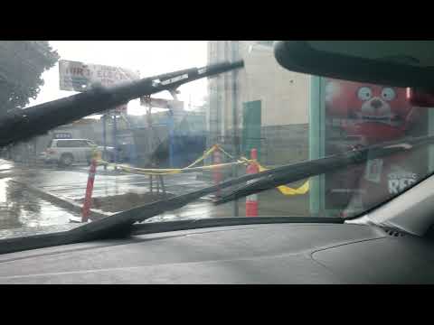 February 15, 2022 3:41 PM City of Burbank Fresh Concrete Project in the Rain!