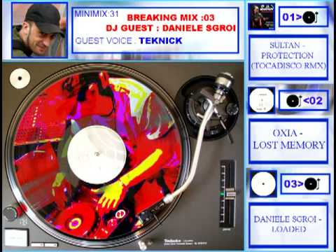 TEKNICK MINIMIX (N˚31) : BREAKING MIX 03 DJ GUEST DANIELE SGROI