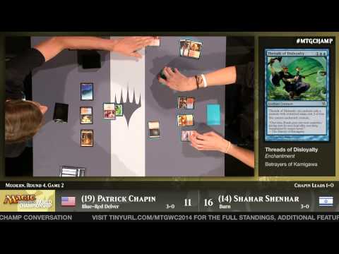 World Championship 2014 Round 4 (Modern): Patrick Chapin vs. Shahar Shenhar