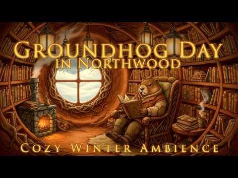Celebrate A Magical Groundhog Day in Northwood | Gentle Woodland Music and Charming Images!