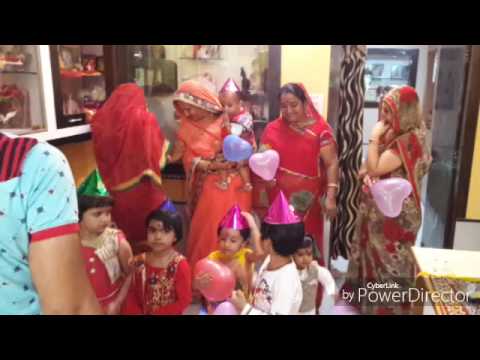 Celebrating vanshika birthday