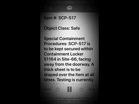 Scp 517 Grammie Knows