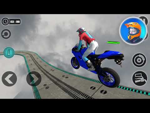 Impossible Motor Bike Tracks - All Motors Unlocked Android Gameplay