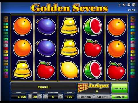 Golden Sevens slot machine at stargames online