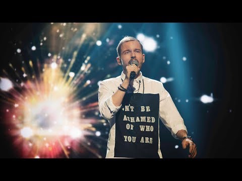 Kevin Klein sjunger What about us i Idol 2017 - Idol Sverige (TV4)