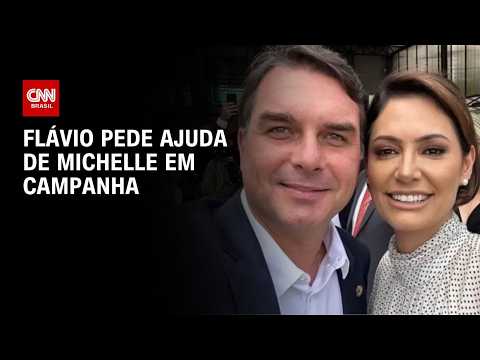 Flávio pede desculpas a Michelle e faz convite para “caminharem juntos” | CNN 360°