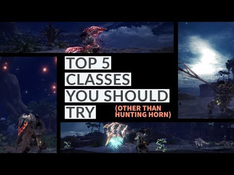 MHW ICEBORNE: Top 5 Weapon Classes You Should Try (OTHER THAN THE ALMIGHTY HUNTING HORN)