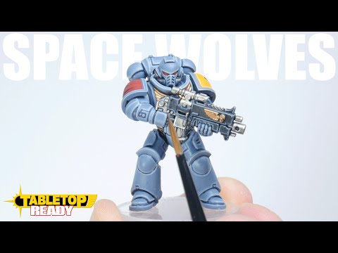 How To Paint Space Wolves for Warhammer 40,000