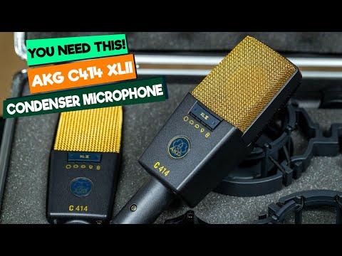 AKG C414 XLII Large Diaphragm Multipattern Condenser Microphone image 11