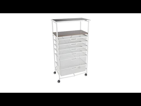 Origami Foldable 6Drawer Hobby and Home Cart