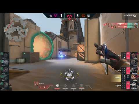 FNATIC vs Vision Strikers | VALORANT Champions  Berlin | Group Stage Day 3 | Map 3 Fracture