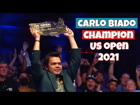 Carlo Biado wins the 2021 US 9-Ball Open Championship | Another Filipino US Open Champion |