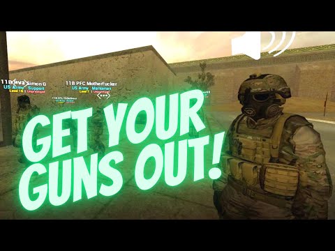 Trolling a military server on gmod military rp