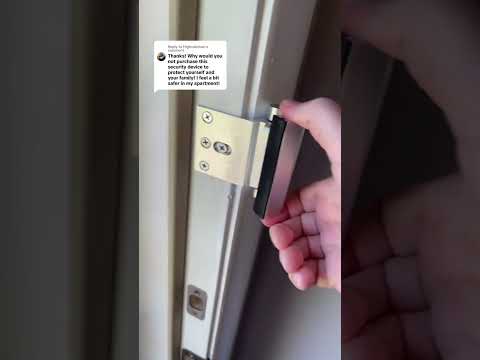 2-Pack Door Reinforcement Locks - Childproof & High Security