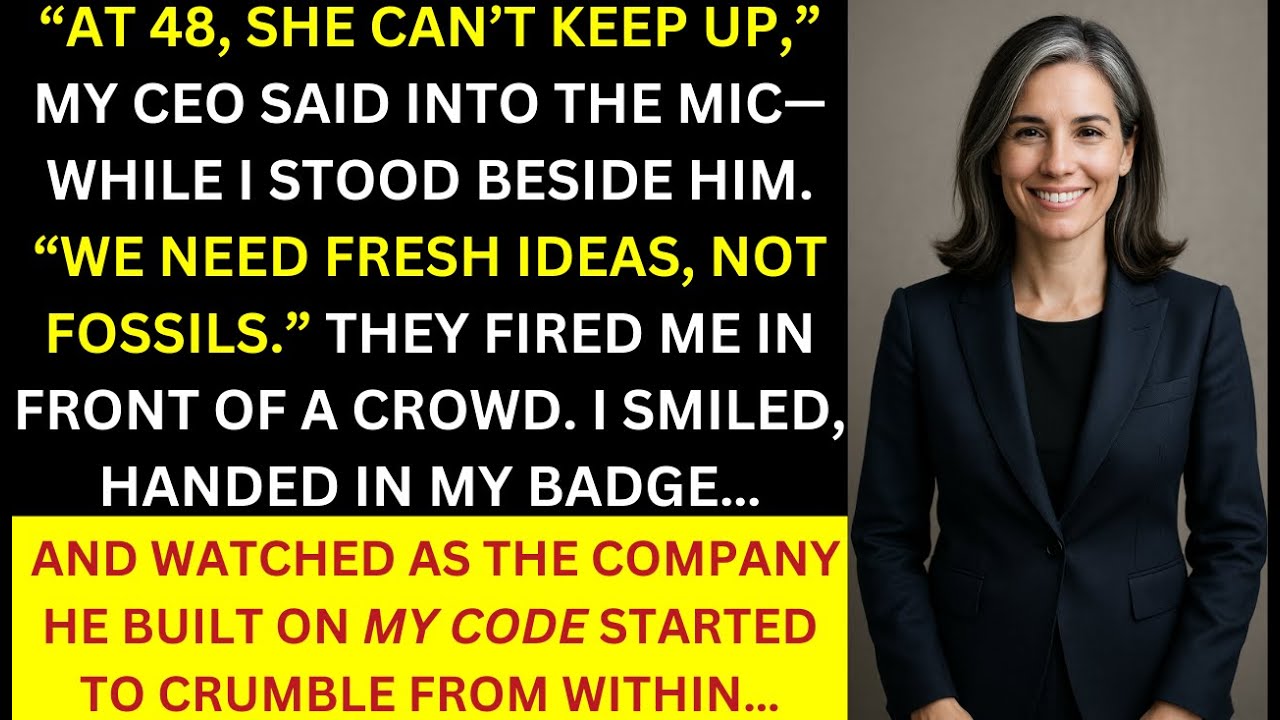 Boss Fired Me Publicly for Being 'Too Old' - He Didn't Realize Who Had Funded His Entire Startup...