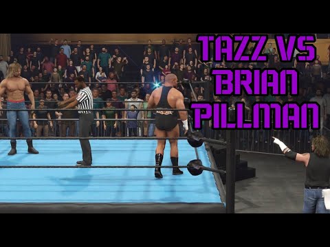 Tazz vs Brian Pillman: ECW Week 2 in WWE2K23 Universe