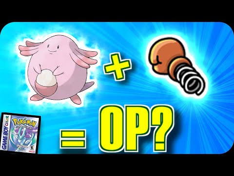 How OP is Lucky Punch Chansey in Pokemon Crystal?