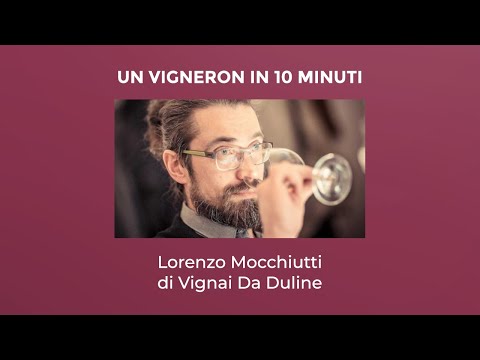 Un Vigneron in 10 Minuti - Lorenzo Mocchiutti di Vignai da Duline