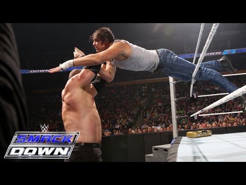 Dean Ambrose vs. Kane and Sheamus - 2-on-1 Handicap Match: SmackDown, June 18, 2015