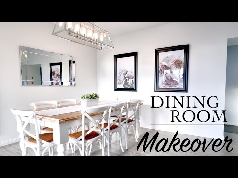 DINING ROOM MAKEOVER! Hamptons Style