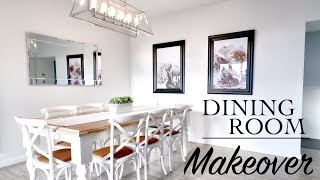 DINING ROOM MAKEOVER! Hamptons Style