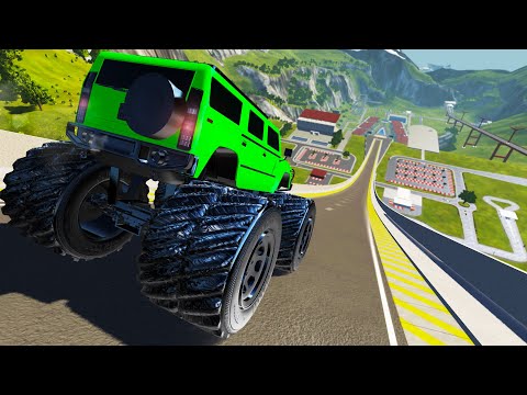 Car Jump Arena Madness (#52)- BeamNG Drive