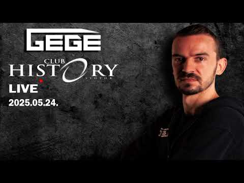 Gege Live At - History Music Club, Siófok