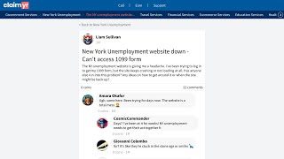 NYSDOL Unemployment How to Fix Website Login Issues Access 1099 Forms