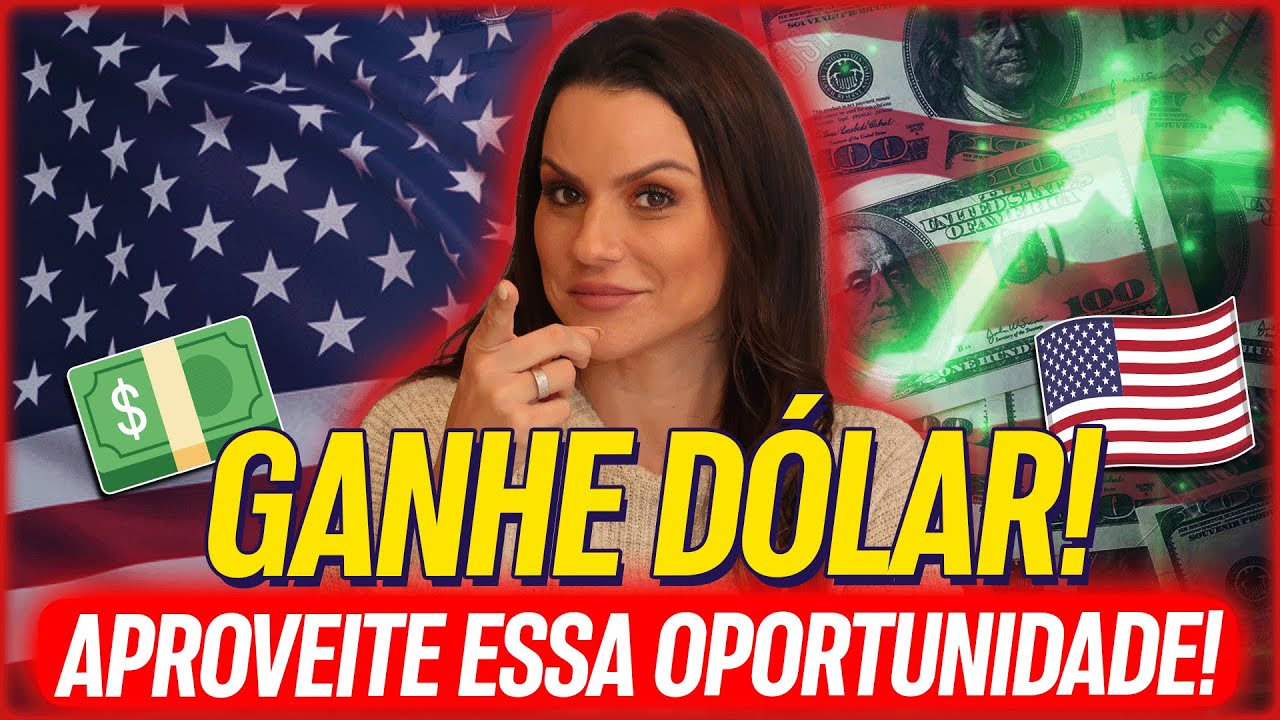 OPORTUNIDADE 2024! GANHE COM O DÓLAR SEM SAIR DO BRASIL (todos os dias)