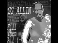 GG Allin - Talk Show #5
