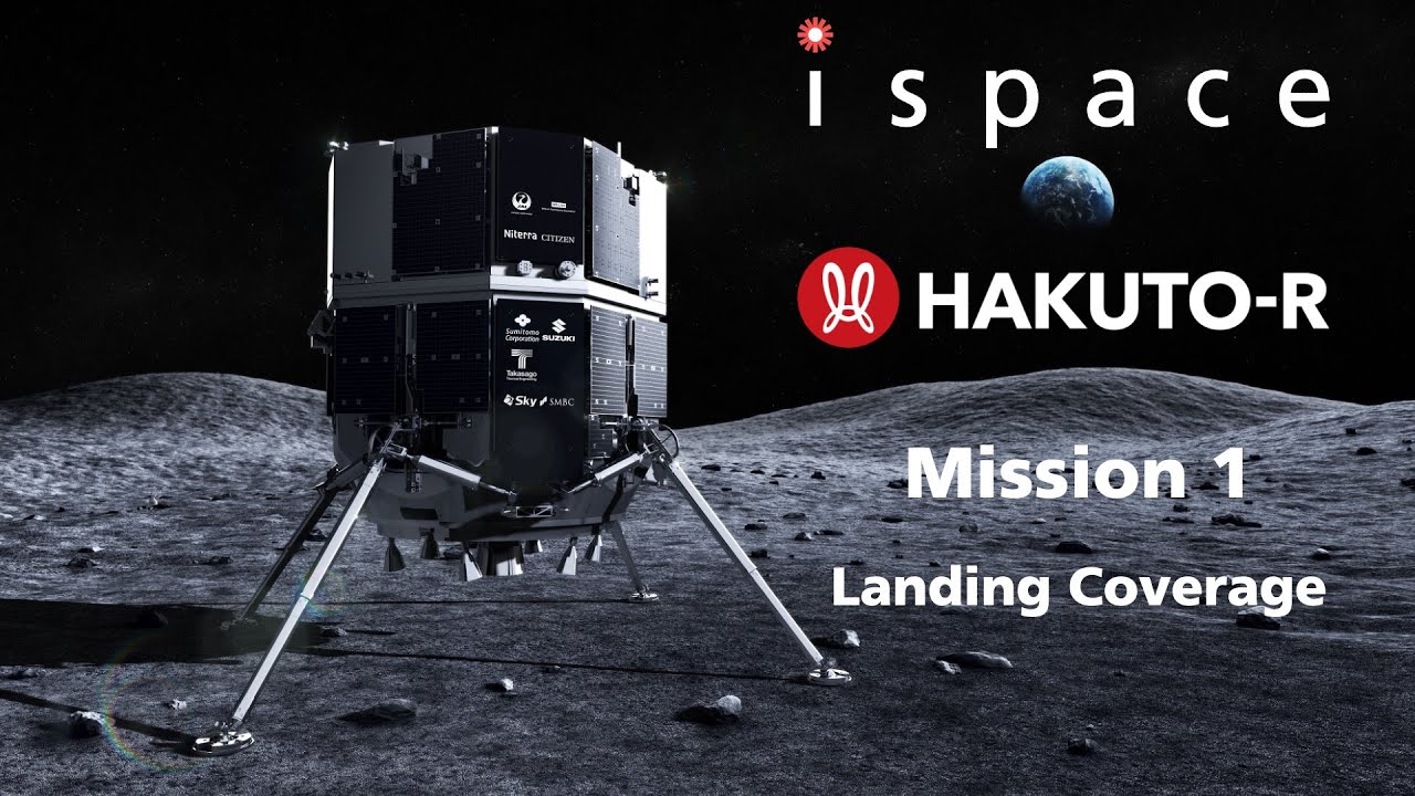 ispace HAKUTO-R Mission 1: Landing Live Stream - YouTube