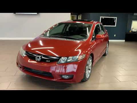 2009 Honda Civic Si FWD 2.0L Manual Sedan #706714