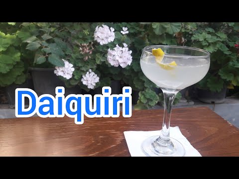 Daiquiri: How to make daiquiri cocktail original recipe at home