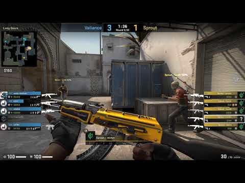 ESports - CS:GO, Valiance vs Sprout, United Masters League (18th of February 2019), Dust2 - Map 2