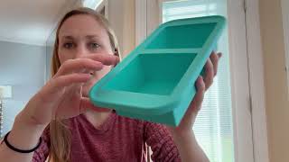 Review of the EASYYOURHOME Extra Large Silicone Soup Cubes Freezer Tray With Lid 2 Cup
