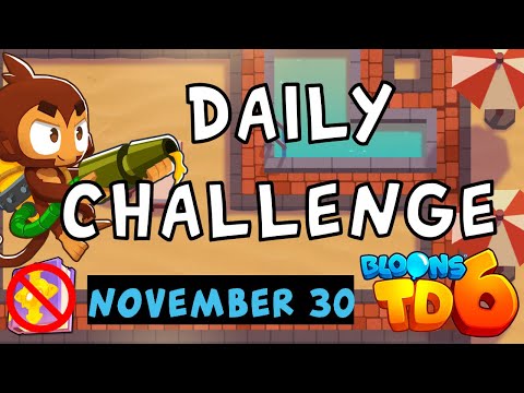 Bloons TD 6 Daily Challenge | Dankmemehehexd's Challenge | No MK No Powers | November 30 2022