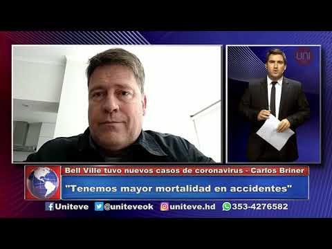 NOTA CON CARLOS BRINER - INTENDENTE DE BELL VILLE - CORONAVIRUS EN SU CIUDAD