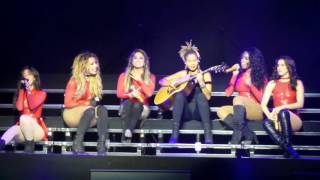 Fifth Harmony- Brave Honest Beautiful (acoustic) (7/27 Tour Brooklyn, New York ) HD