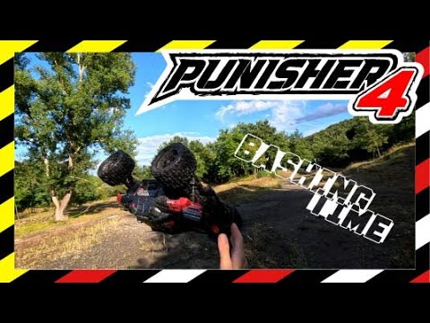 Extreme bashing with Team Corally Punisher 4, big 1/10 monster 4