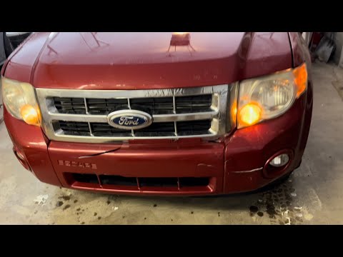“replacing” BUMPER COVER ford escape