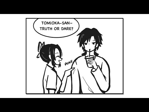 Giyuu Tomioka x Shinobu Kochou Mini Doujinshi - Truth or Dare