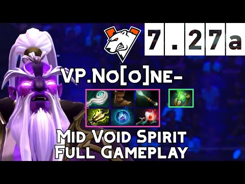 Void Spirit | VP.No[o]ne- | Mid Void Spirit Full Gameplay | 7.27a Full Gameplay
