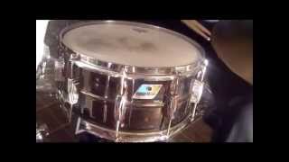 Video thumbnail for 70's Ludwig Black Beauty snare drums (14x6,5 sold) by Giulio “Vintage Drummer” Zambelli