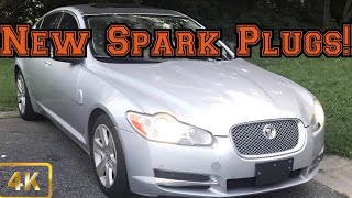 DIY spark plugs on a 2009 Jaguar XF!!