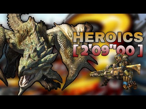 Rathian | HBG Heroics | 2'09"00 [MHP3rd]